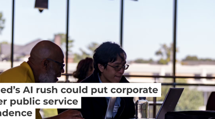 A new AI research center opening in North Carolina: Colleges and universities are embracing AI technology, often through corporate partnerships. North Carolina Central University via Getty Images